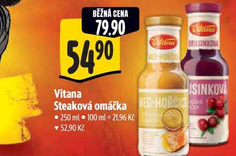   Vitana  Steaková omáčka 250 ml