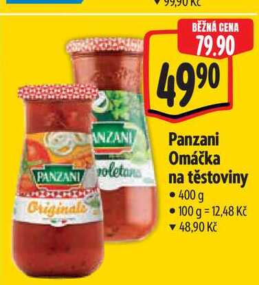  PANZANI Omáčka na těstoviny 400 g 
