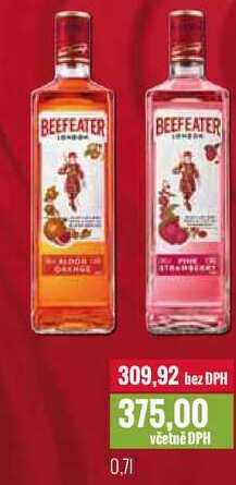 BEEFEATER ORANGE, PINK 0,7l
