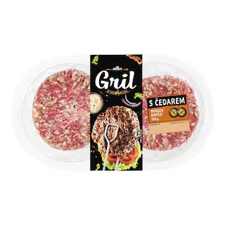 Albert Hovězí burger s čedarem 260 g
