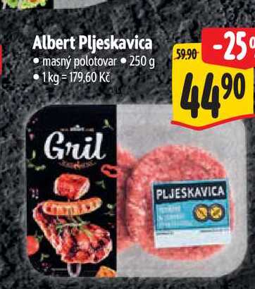Albert Pljeskavica 250 g