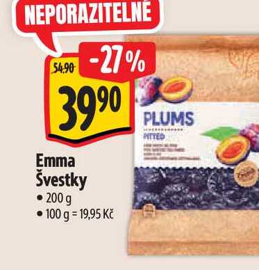  Emma Švestky 200 g  