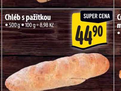 Chléb s pažitkou 500 g 