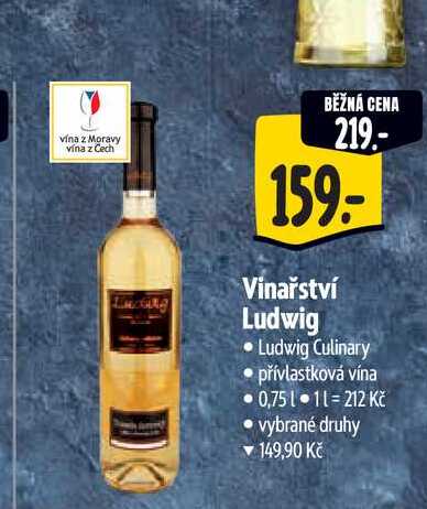  Vinařství Ludwig 0,75 l