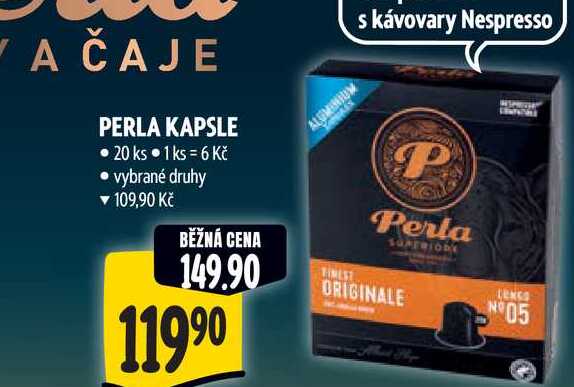   PERLA KAPSLE  20 ks  