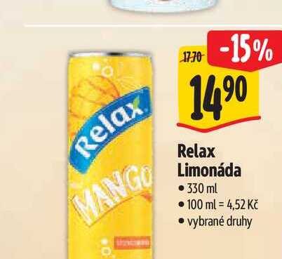  Relax Limonáda 330 ml 