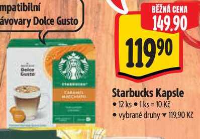 Starbucks Kapsle, 12 ks 