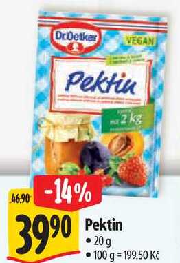 Pektin, 20 g