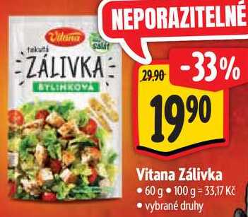 Vitana Zálivka, 60 g