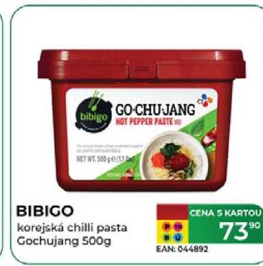 BIBIGO korejská chilli pasta Gochujang 500g 