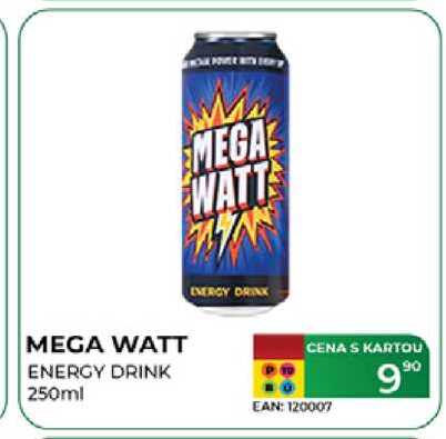 MEGA WATT ENERGY DRINK 250ml  