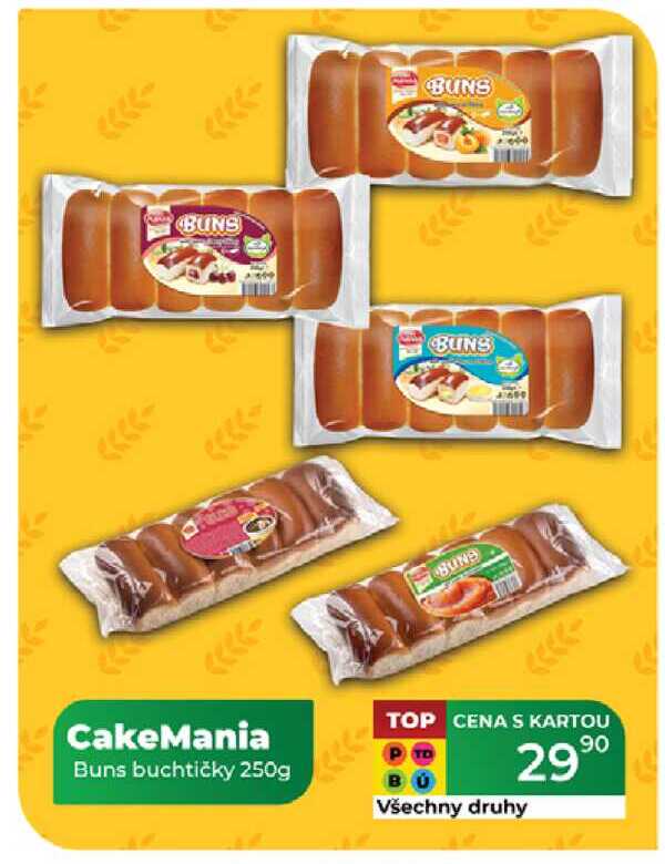 CakeMania Buns buchtičky 250g 