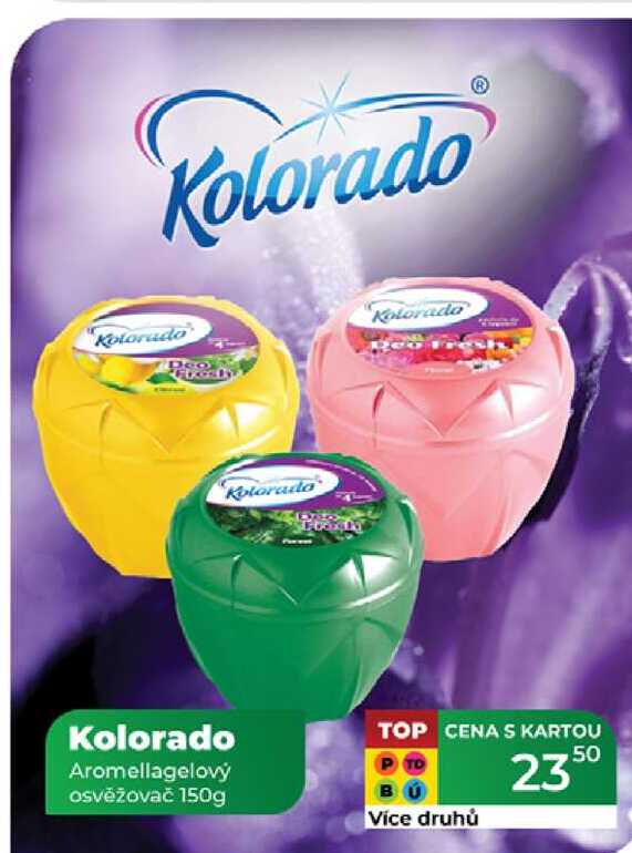 Kolorado Aromellagelový osvěžovač 150g  