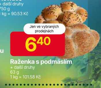 Raženka s podmáslím 63 g 