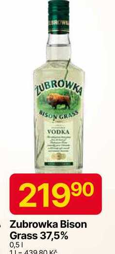 Zubrowka Bison Grass 37,5% 0,5L