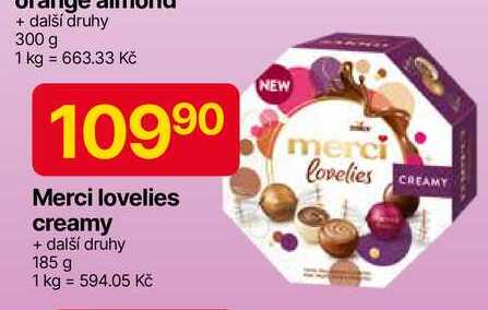 Merci lovelies creamy 185 g CREAMY 