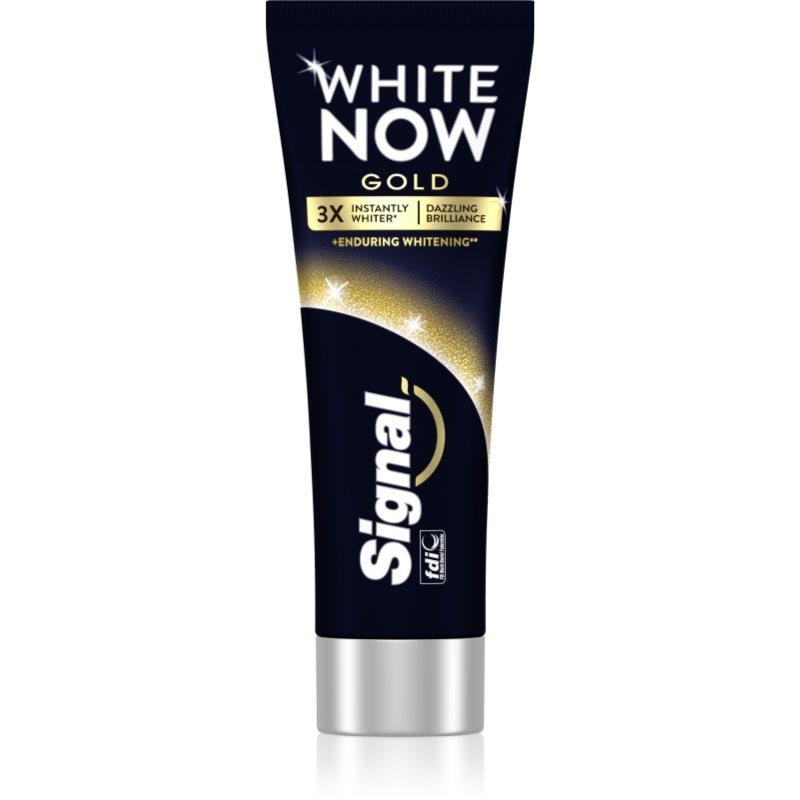 Signal White Now Gold zubní pasta 75 ml