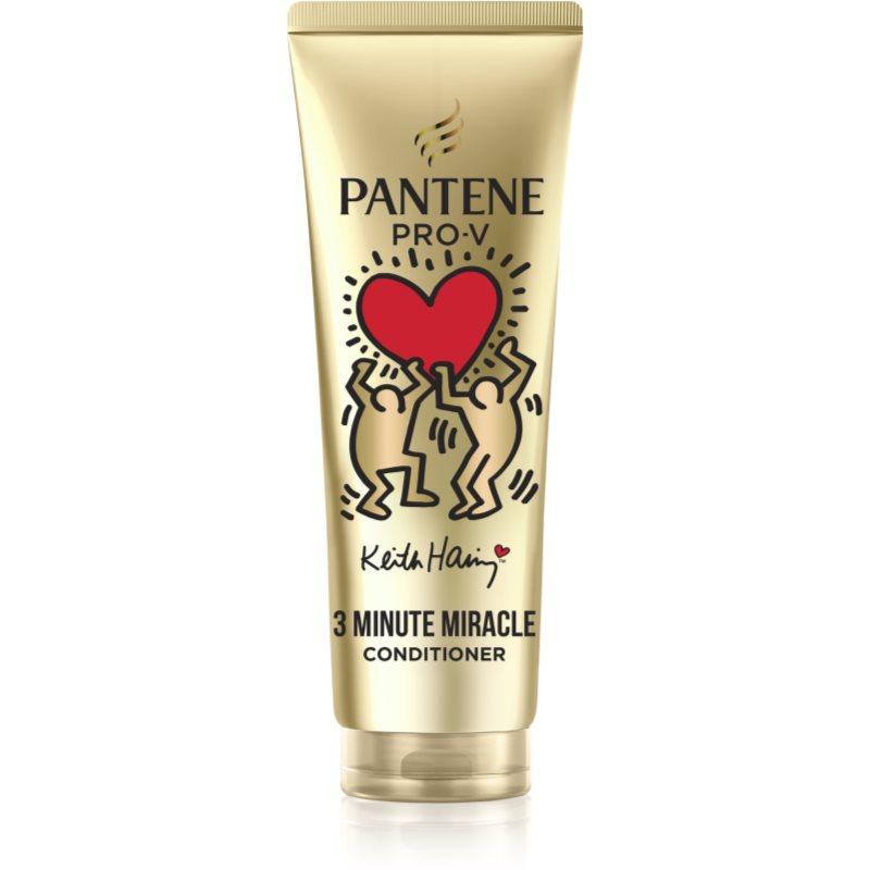 Pantene 3 Minute Miracle Keith Haring intenzivní kondicionér pro poškozené vlasy 220 ml
