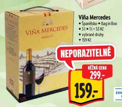 Viña Mercedes, 3 l
