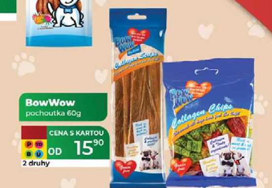Bow Wow pochoutka 60g 