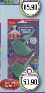 Duck WC blok 2x36g Barví vodu 