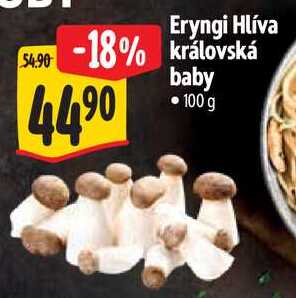 Eryngi Hlíva královská baby, 100 g