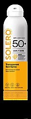 SOLERO TRANSPARENTNÍ SPREJ NA OPALOVÁNÍ SPF50+ 200 ml