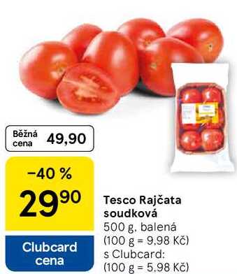 Tesco Rajčata soudková, 500 g. balená  