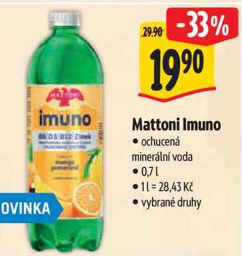 Mattoni Imuno, 0,7 l
