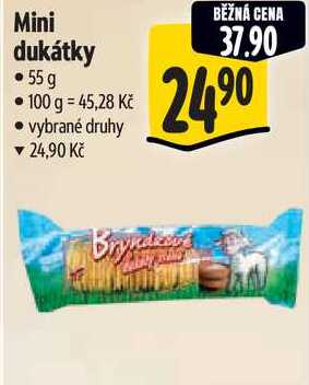 Mini dukátky, 55 g 