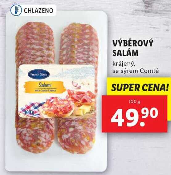 VÝBĚROVÝ SALÁM, 100 g