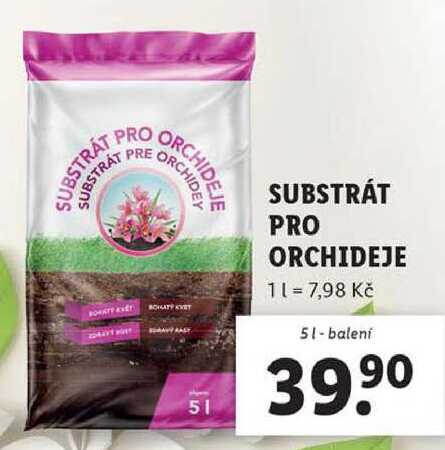 SUBSTRÁT PRO ORCHIDEJE, 5 l