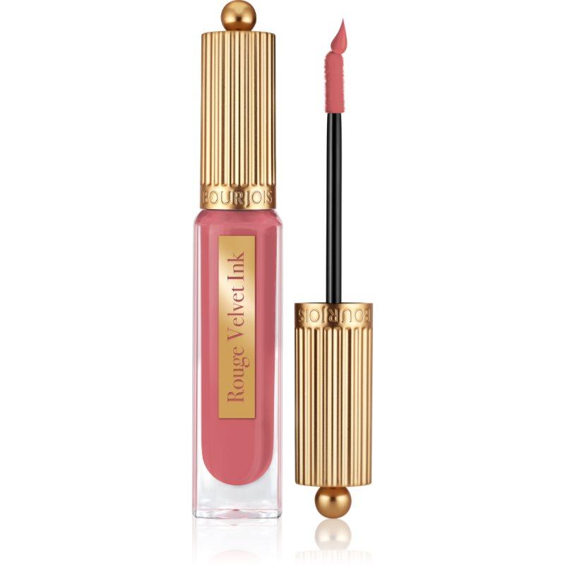 Bourjois Rouge Velvet Ink tekutá rtěnka s matným efektem odstín 03 Rose Me Tender 3.5 ml