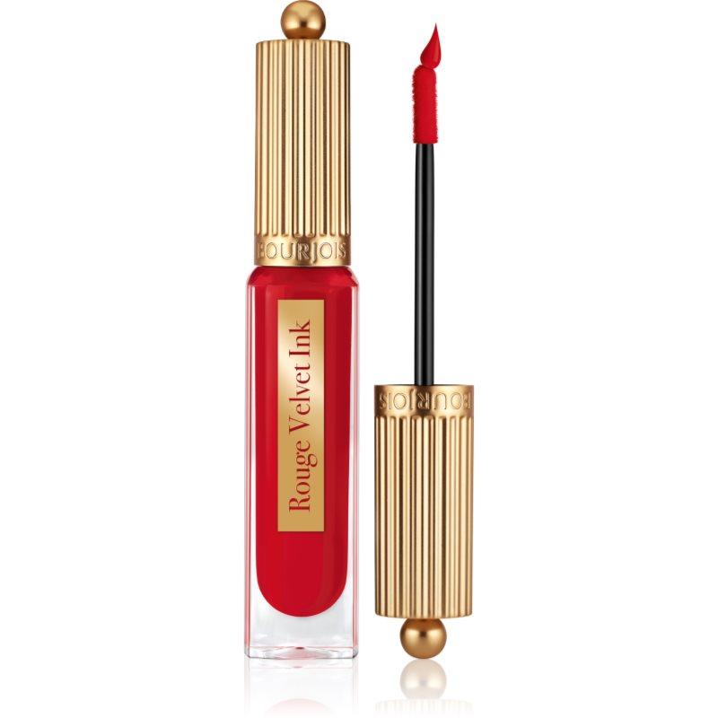 Bourjois Rouge Velvet Ink tekutá rtěnka s matným efektem odstín 09 Rouge a Reves 3.5 ml