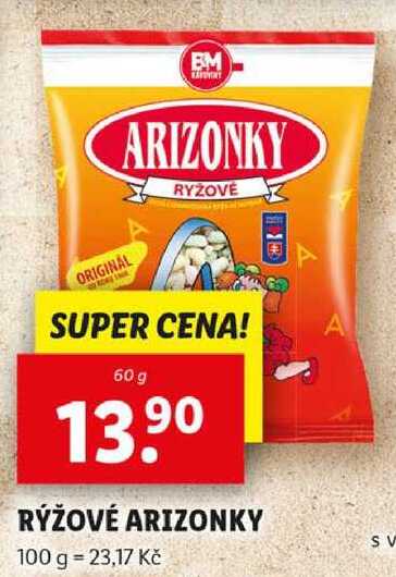 RÝŽOVÉ ARIZONKY, 60 g