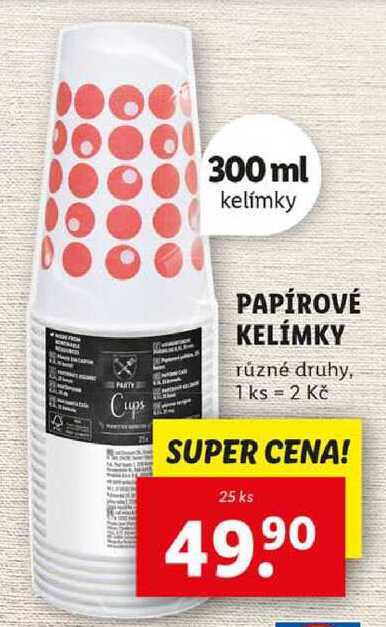 PAPÍROVÉ KELÍMKY, 25 ks