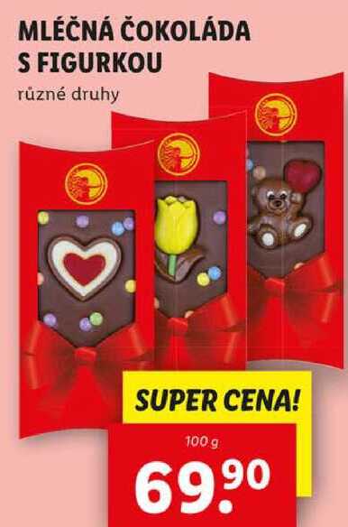 MLÉČNÁ ČOKOLÁDA S FIGURKOU, 100 g