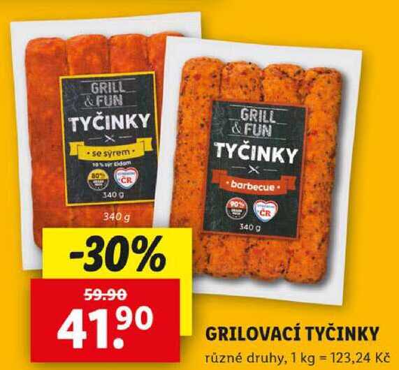 GRILOVACÍ TYČINKY, 340 g