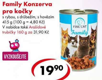 Family Konzerva pro kočky, 415 g