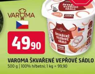 Varoma škvařené vepřevé sádlo 500g