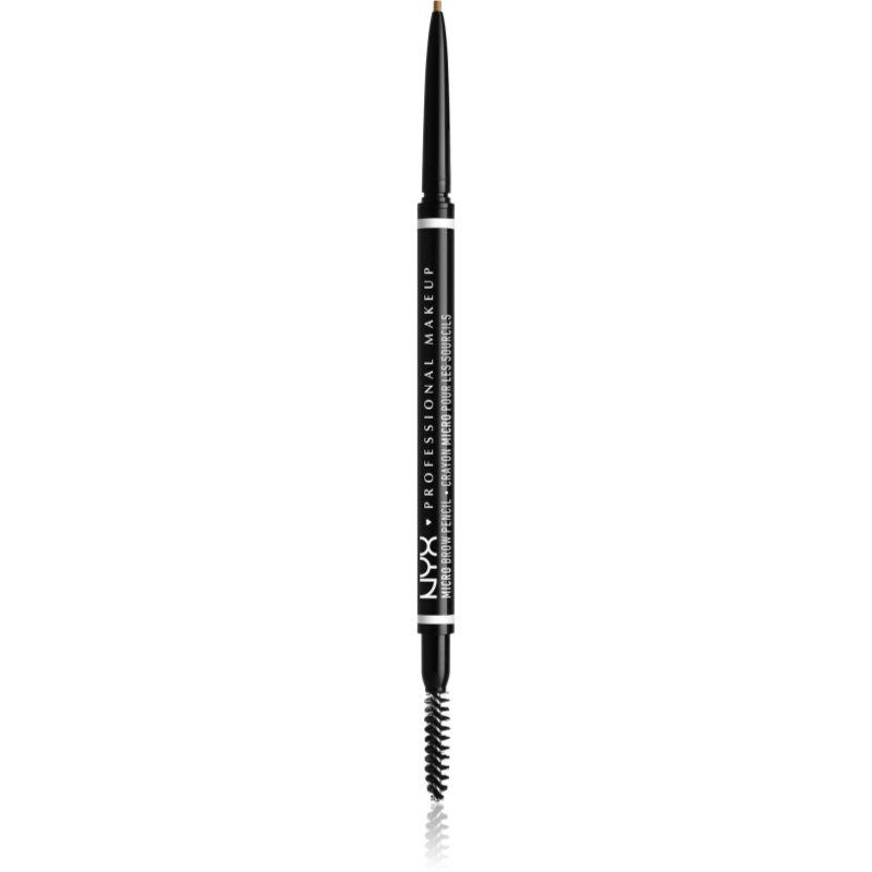 NYX Professional Makeup Micro Brow Pencil tužka na obočí odstín 02 Blonde 0.09 g