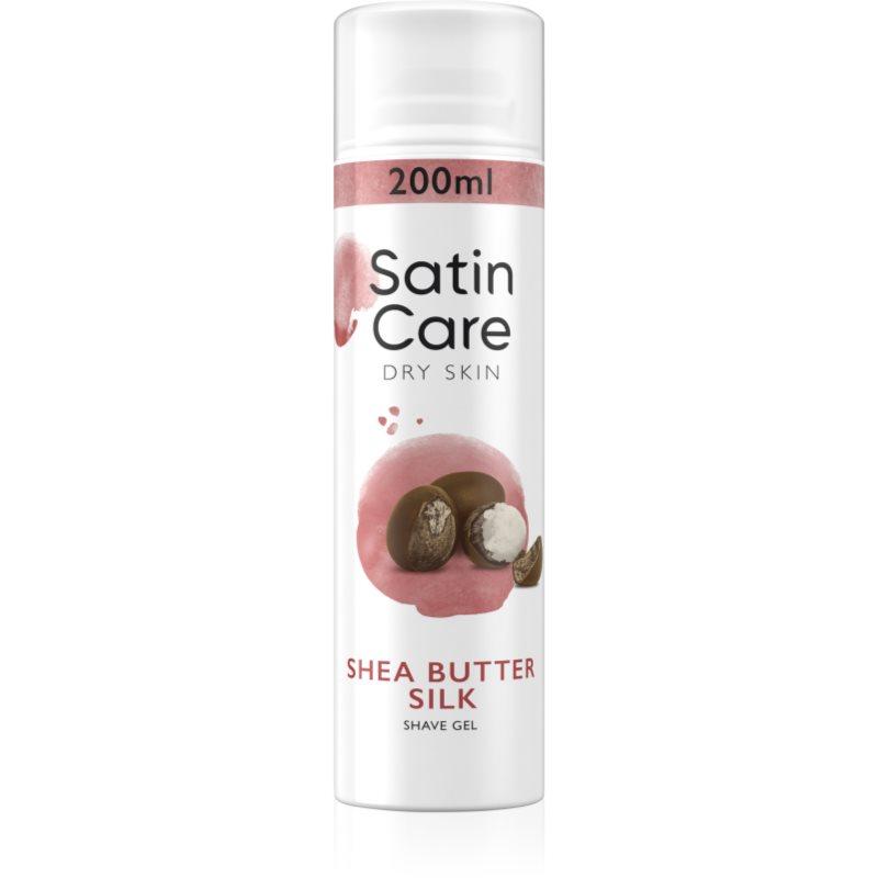 Gillette Satin Care Shea Butter gel na holení pro ženy 200 ml