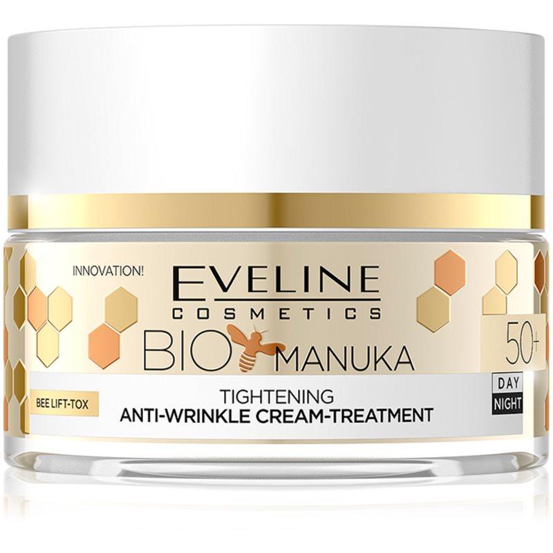 Eveline Cosmetics Bio Manuka zpevňující a vyhlazující krém 50+ 50 ml