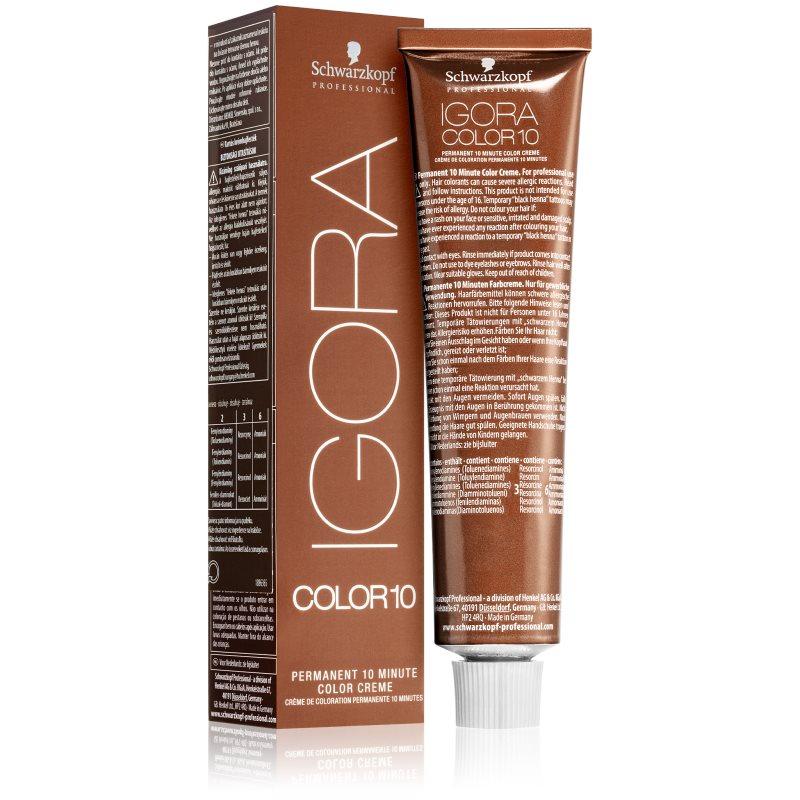Schwarzkopf Professional IGORA Color 10 permanentní barva na vlasy odstín 7-12 Medium Blonde Cendré Ash 60 ml