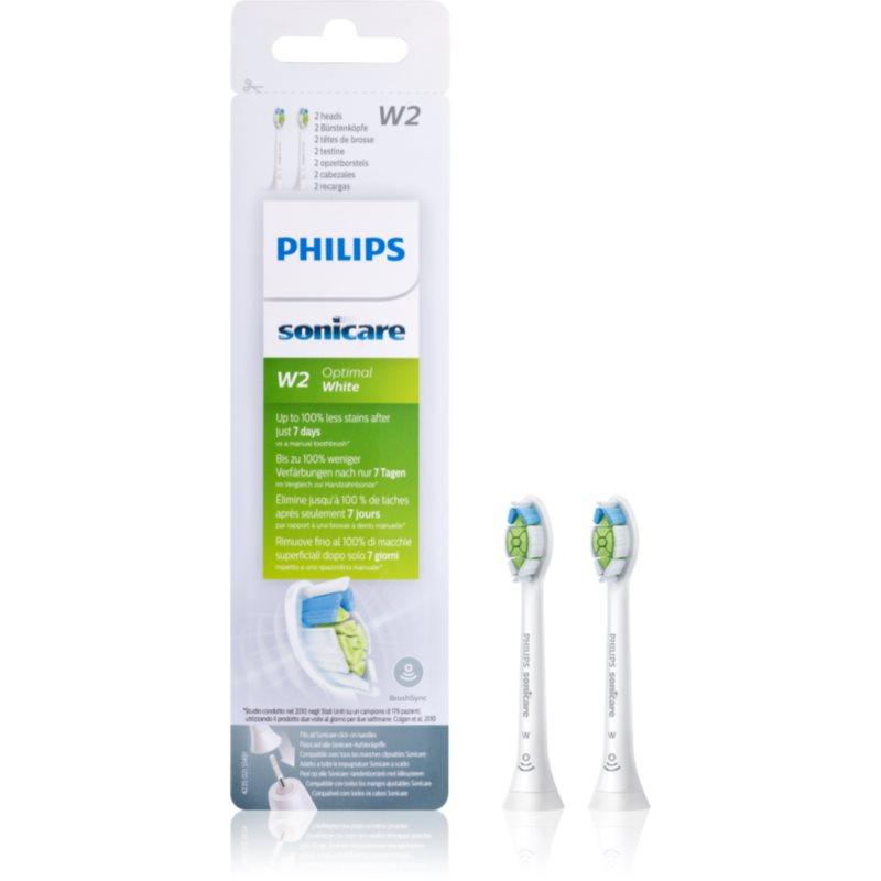 Philips Sonicare Optimal White Standard HX6062/10 náhradní hlavice pro zubní kartáček White 2 ks