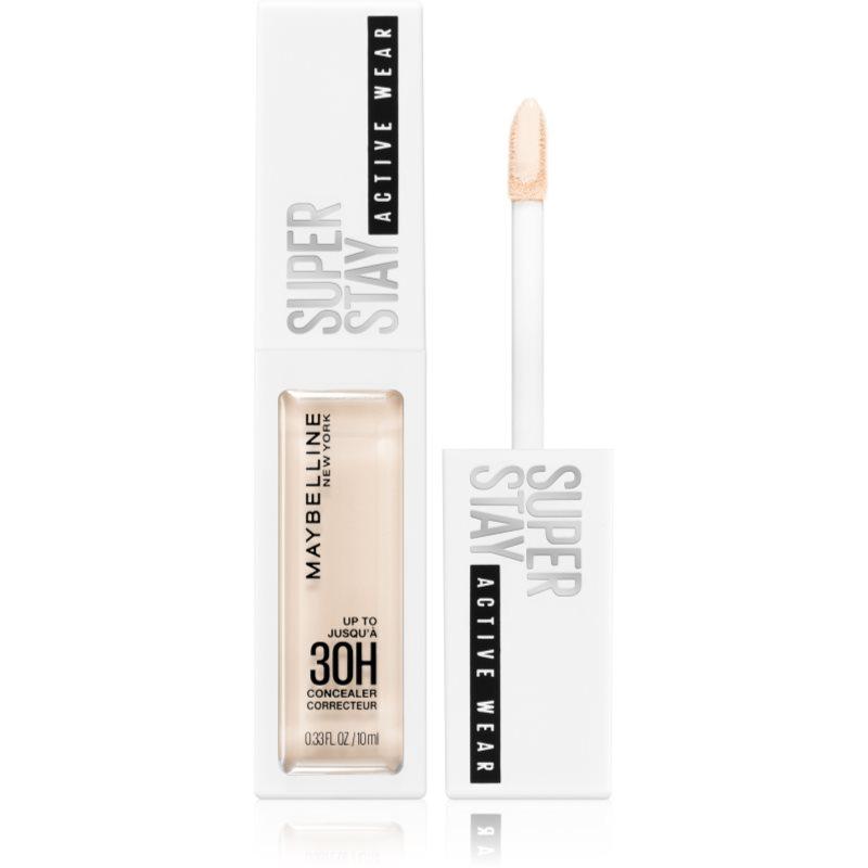 MAYBELLINE NEW YORK SuperStay Active Wear korektor s vysokým krytím odstín 10 Fair 10 ml