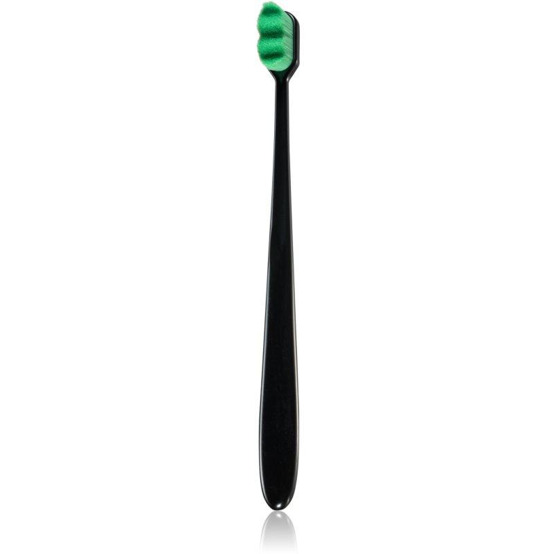 NANOO Toothbrush zubní kartáček Black-green 1 ks