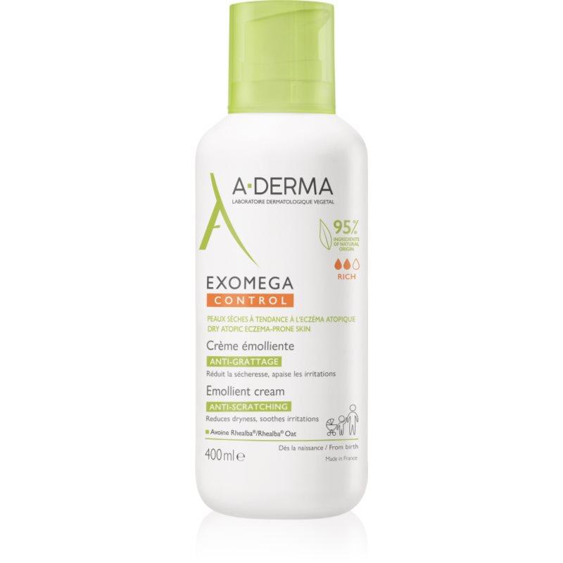 A-Derma Exomega Control Emollient Cream tělový krém pro velmi suchou citlivou a atopickou pokožku 400 ml