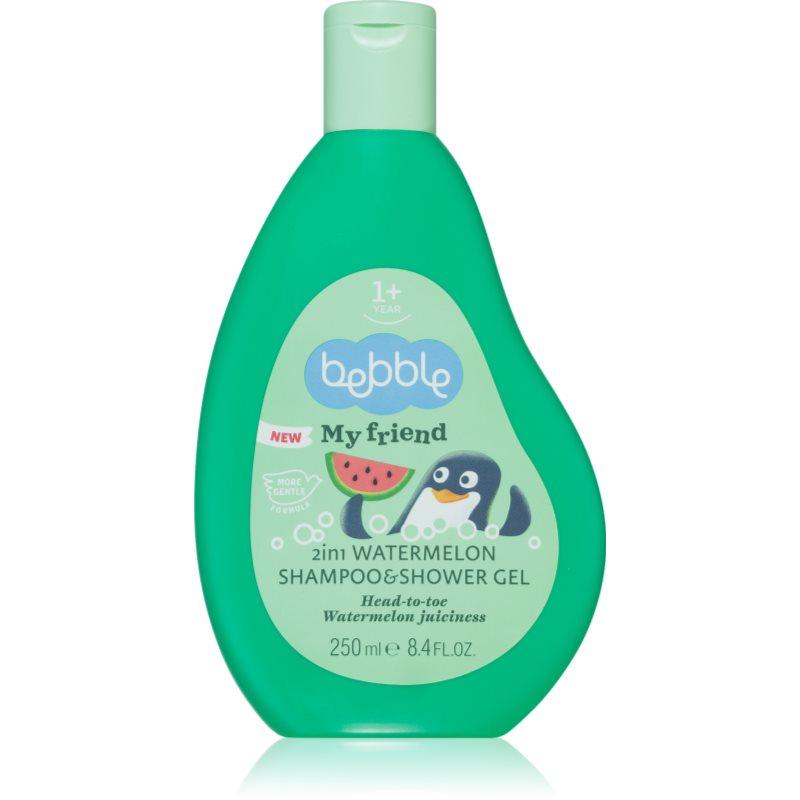 Bebble Strawberry Shampoo & Shower Gel Watermelon šampon a sprchový gel 2 v 1 pro děti 1+ 250 ml