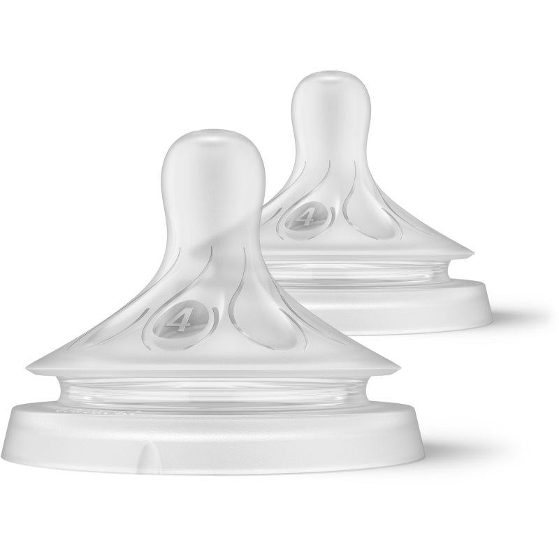 Philips Avent Natural Response SCY964/02 savička na láhev 3 m+ Medium Flow 4 2 ks